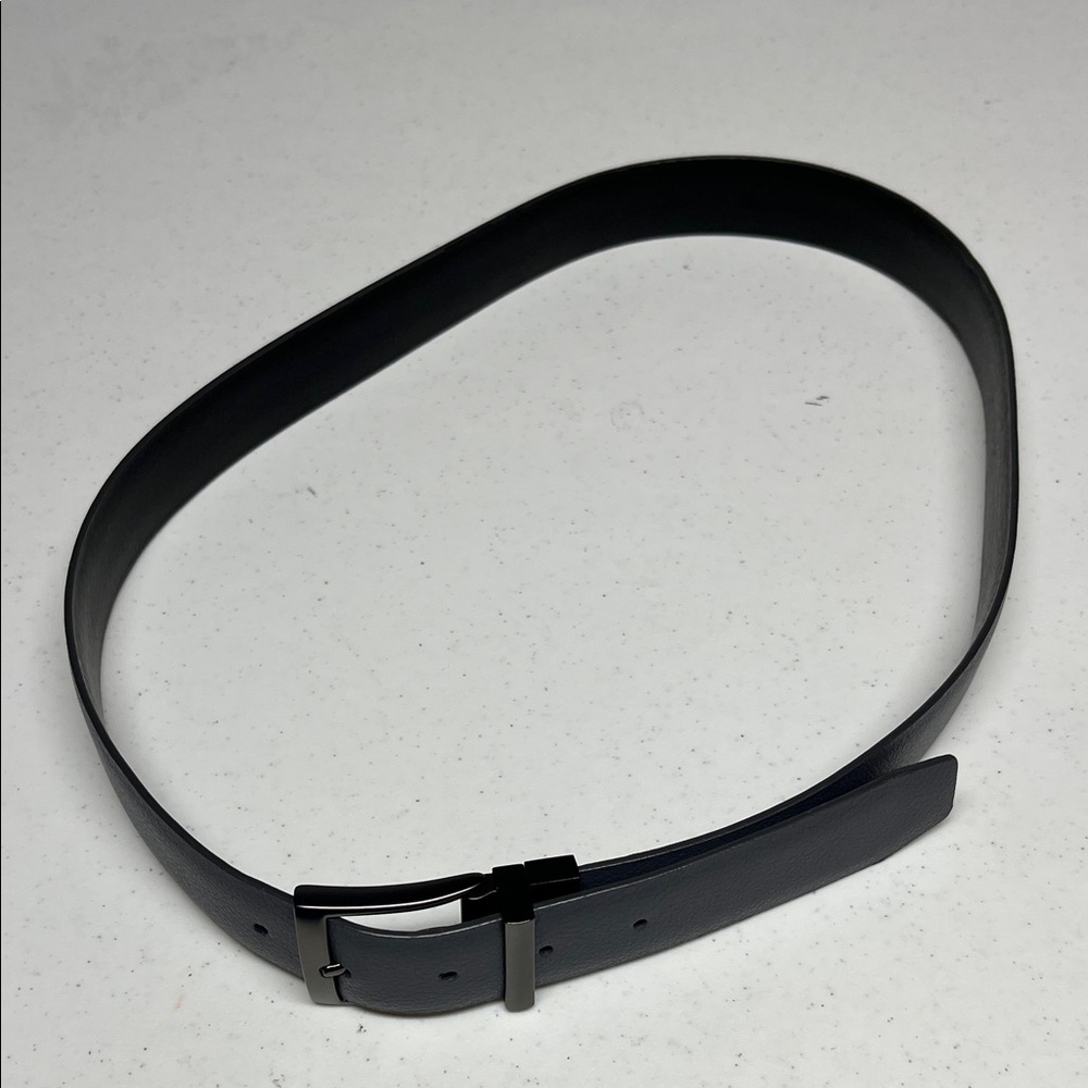Nike Reversible Black Gray Leather Belt Men’s Casual Golf Dress Belt